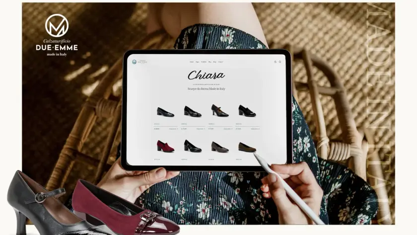 Scopri il nuovo e-commerce Due Emme Calzature: scarpe artigianali da donna, comfort e stile Made in Italy