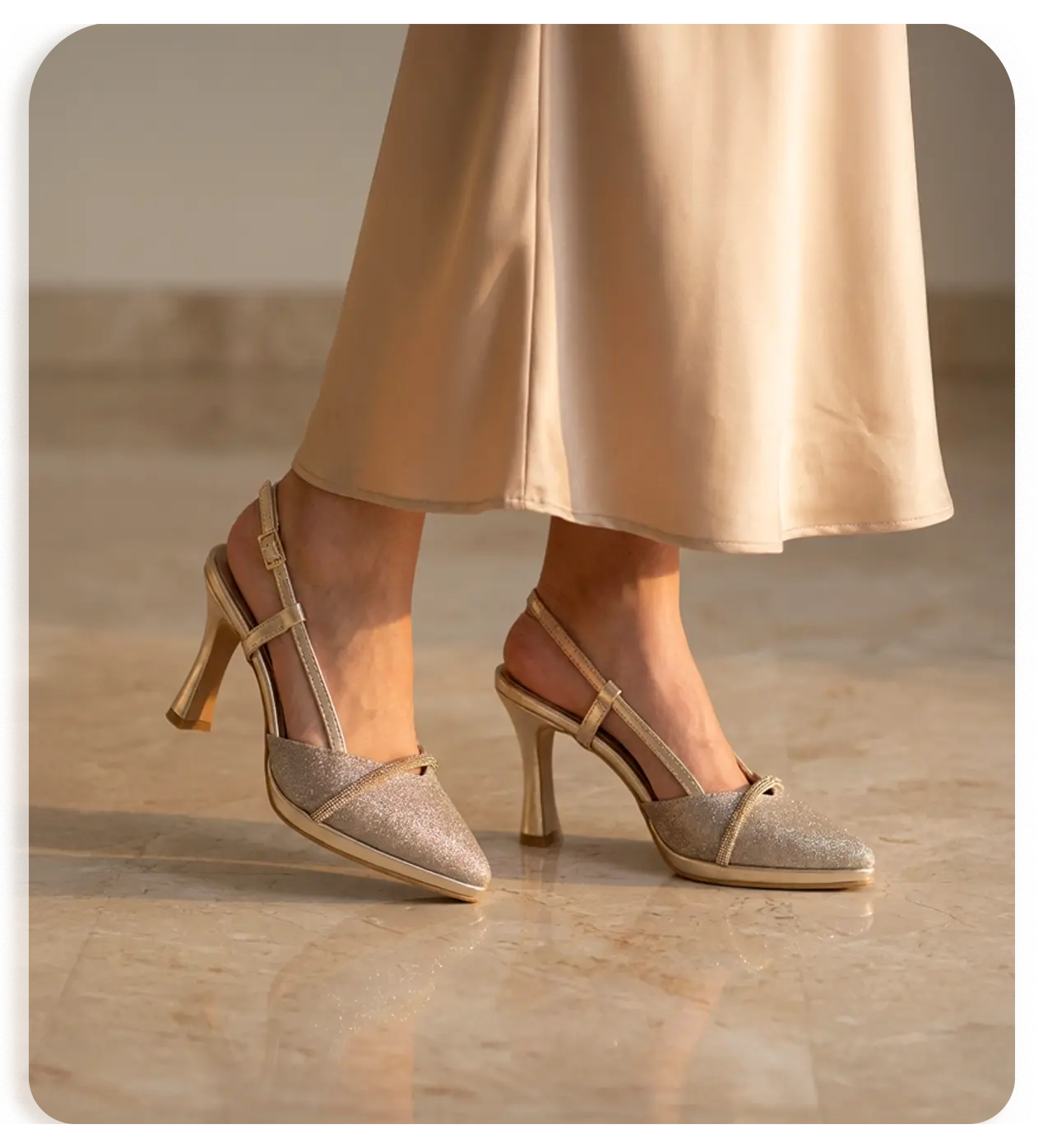 Scarpa Artigianale Rosa - immagine 3