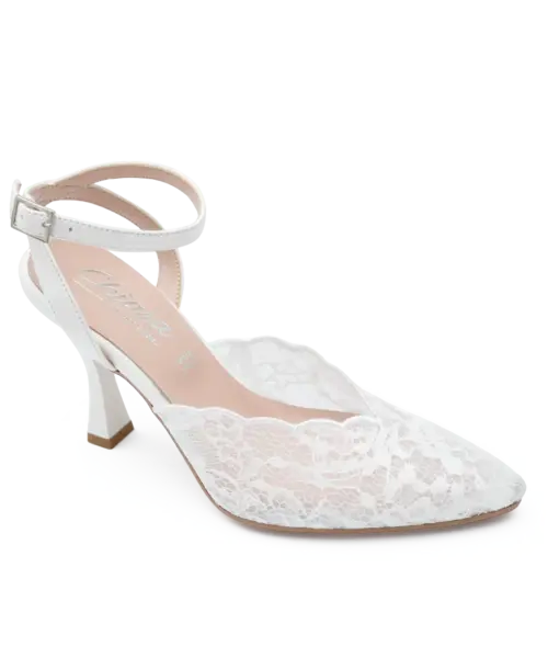 Scarpa Sposa in raffinato pizzo